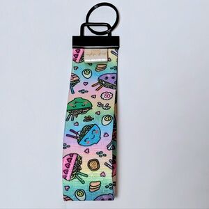 JoJo Styles Sushi Print Wristlet Keychain – LARGE (1.5”)